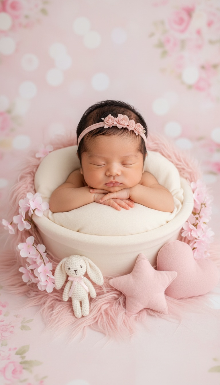 Template portrait Dreamy Blossom