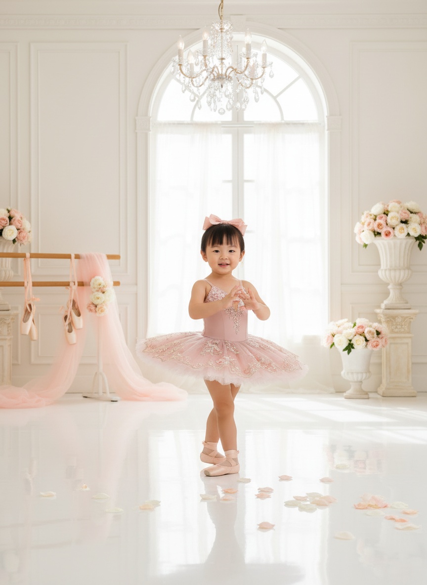 Template portrait Ballerina Belle