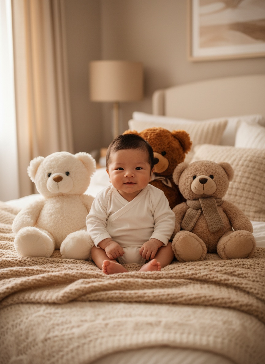 Template portrait Teddy & Me